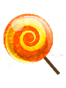 Orange Lollipop