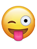 Winking Face With Tongue