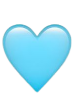 Light Blue Heart