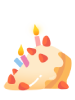 Melted Birthday Cake